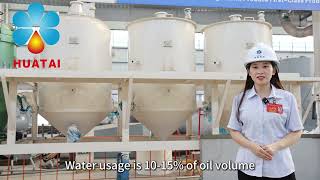 🌟Huatai Group: Edible Oil Refining Made Simple| Complete process of two-stage batch refining line