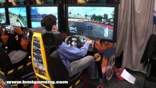 Twisted Nitro Stunt Racing Video Arcade Game - Motion Model - BMIGaming.com - Global VR