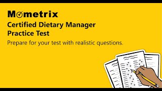 CDM (Certified Dietary Manager)- Practice Exam