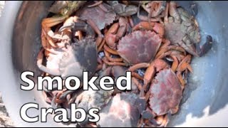 Smoked Invasive European Green Crabs