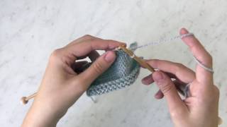 Sloped Bind Off Tutorial | Purl Soho