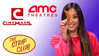 AMC Theaters Vs. Cinemark Theaters Chicken Strip Taste Test | The Strip Club | Y