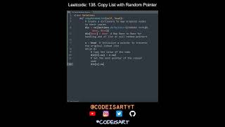 Leetcode 138. Copy List with Random Pointer in Python | Python Leetcode | Python Coding Tutorial