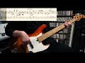 bruno mars treasure bass cover tabs in video *get the pdf on patreon