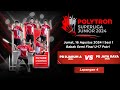 PSJ2024 l LAPANGAN 4 – SESI 1 : SEMI FINAL (U-17 Putri) – PB DJARUM A (INA) vs PB JAYA RAYA (INA)