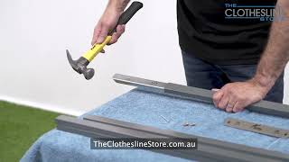 How to Install the Hills Double Folding Clothesline