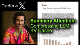 Summary Attention: Compressing LLM KV Cache