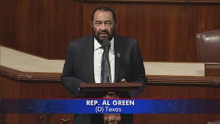 Houston U.S. Rep. Al Green calls for the impeachment of President Donald Trump for Gaza proposal