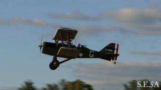 ParkZone RAF  S.E.5A  Maiden Flight