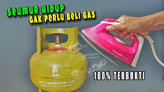 Ternyata cuma begini, Seumur hidup gak perlu beli Gas elpiji lagi