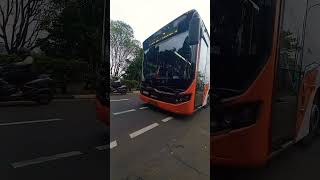 Bus listrik trans jakarta