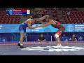 1/8 FS - 86 kg: A. KOUKLARIS (GRE) v. R. MAGAMADOV (FRA)