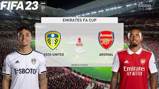 FIFA 23 | Leeds United vs Arsenal - Emirates FA Cup - PS5 Gameplay