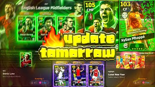 New Packs \u0026 Free Epics 🤩🔥 What Is Coming On Tomorrow And Next Thursday In eFootball 2025 Mobile 🔔