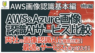 【特別編】AWSとAzureの画像認識AIサービスを徹底比較