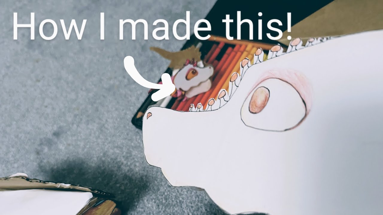 Making A Mushroom Dragon Puppet рџќ Youtube