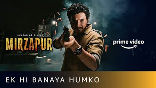 Munna Bhaiya - Bhagwan Ek Hi Banaya Humko | Mirzapur 2 | Divyenndu | Amazon Original | Oct 23