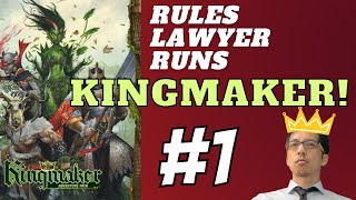 Rules Lawyer Runs the NEW KINGMAKER for Pathfinder 2e: Session 1!