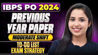 IBPS PO Previous Year Paper Reasoning | Complete Strategy IBPS PO 2024 & To- Do List Next 20 Days