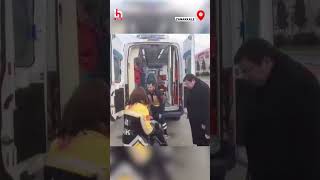 Çanakkale Belediye Başkanı Muharrem Erkek'in otomobili kazaya karıştı; 1 yaralı! #shorts