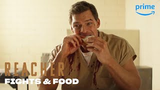 Reacher's Two Favorite Things: Fights & Food | REACHER Season 1 | Prime Video