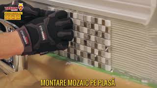 MONTARE MOZAIC PE PLASĂ - VASION.RO