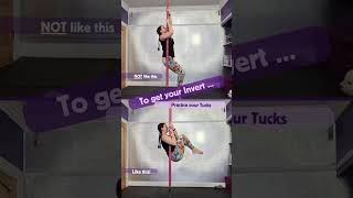 Pole Dance Invert problems - beginner polers