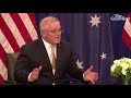 us has ‘no closer ally’ than australia says biden during talks with morrison