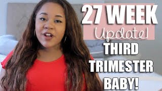 27 WEEK PREGNANCY UPDATE | STORYTIME & THIRD TRIMESTER!