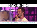 Maroon 5 Red Pill Blues Tour Live in Singapore