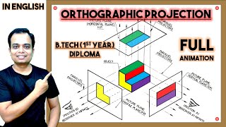 Orthographic Projection_An Introduction_Engineering Drawing_Engineering Graphics_English