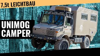 Extrem geländegängiger Unimog U1350L als Expeditionsmobil im Test