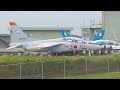 4k　ブルーインパルス　2023.6.22　2nd 1　高高度アクロ　強風と小雨の中 基地上空訓練　1区分4機飛行　zoom m4 32bit float　 ブルーインパルス　 松島基地