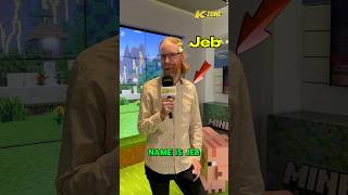 🥹We met Jeb from MINECRAFT!😱💎⛏️🤩 #minecraft #minecraftmovie