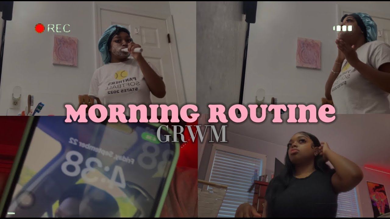 Morning Routine Grwm Youtube