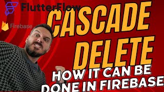 Cascade Delete in @Firebase using a Cloud Function