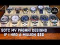 SOTC My Pagani Design Watch Collection   If I Had A Million Dollars! #paganidesign #watchesformen