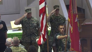 Chaplain honored in Camp Lejeune retirement ceremony after 41 years of military service