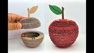 How to Make Apple from Cardboard
