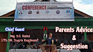 Laii Youth \u0026 Students' Organisation Conference #Chief guest Speech #2025