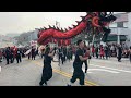 2024 Golden Dragon Lunar New Year Parade in Los Angeles Chinatown 2024年洛杉矶唐人街金龙农历新年巡游