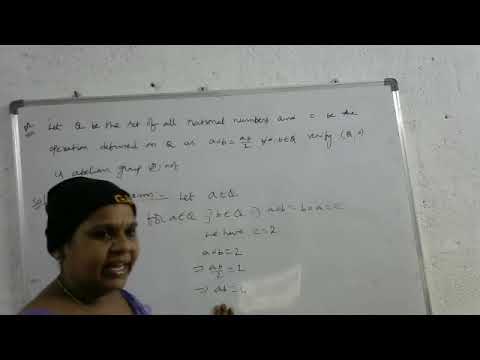 II B.Sc Maths - Problems On Groups - YouTube