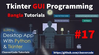 OptionMenu widget in tkinter | Bangla tutorials | GUI programming
