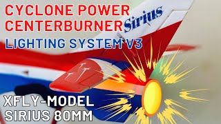 Cyclone Power CENTERBURNER Lighting System V3 - ASSEMBLY in my XFly Sirius 80mm (ENG/FRA) UHD 4K