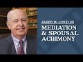 Mediation & Spousal Acrimony | James M. Lynch