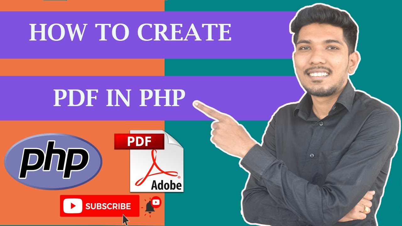 How To Create Pdf In Php Create Pdf Using Fpdf In Php Create Pdf
