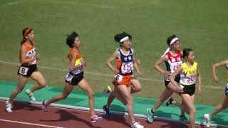 20180408福岡県春季記録会 中学女子3年800m決勝 Fukuoka Pref. Spring Track Meet J.H.S. Girls'(A) 800m