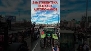 24h STUDENTSKA BLOKADA AUTOKOMANDE