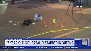 Teen, 17, stabbed to death outside Queens subway station: NYPD