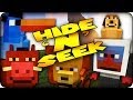 Minecraft Mods - MORPH MOD HIDE AND SEEK - KING OF THE JUNGLE! (LionKing / Morph Mod)